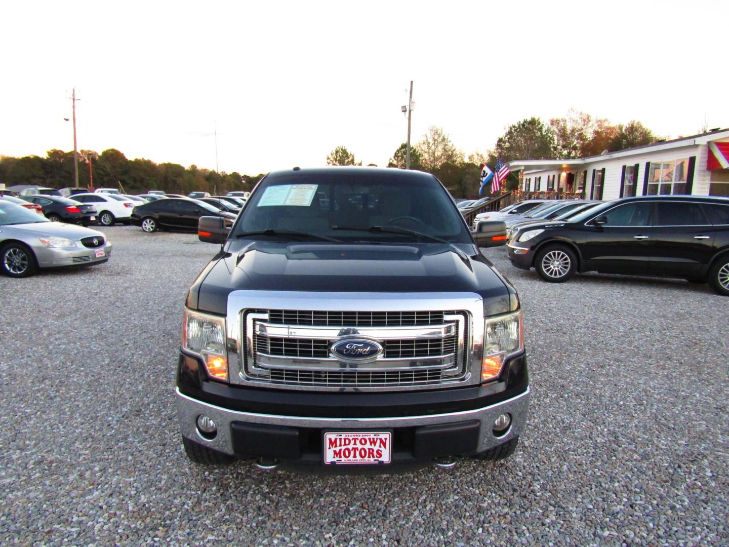 2014 Black /Gray Ford F-150 XL SuperCrew 5.5-ft. Bed 4WD (1FTFW1EF3EK) with an 5.0L V8 engine, Automatic transmission, located at 15016 S Hwy 231, Midland City, AL, 36350, (334) 983-3001, 31.306210, -85.495277 - Photo#1